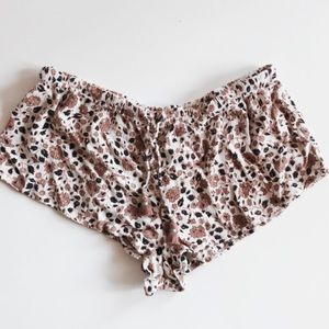 Amuse Society Floral Shorts
